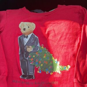 Polo by Ralph Lauren Red Shirt Bear